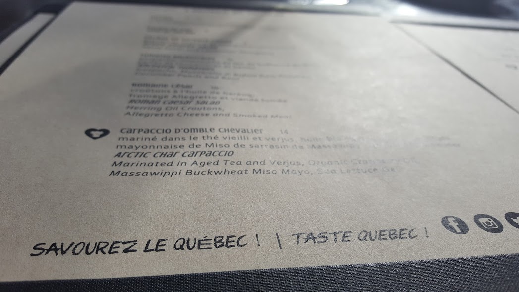 terrasse La Coupole bistro laurentien produits du Québec