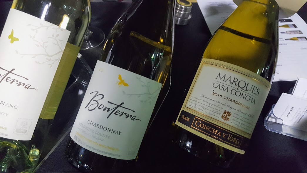 Slow Wine Montreal Salon des vins bio 2017 - Chardonnay Bonterra