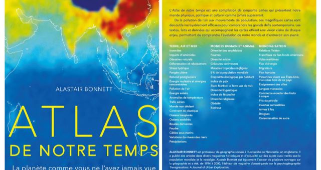 Atlas de notre temps, Alastair Bonnett, Éditions de l'Homme