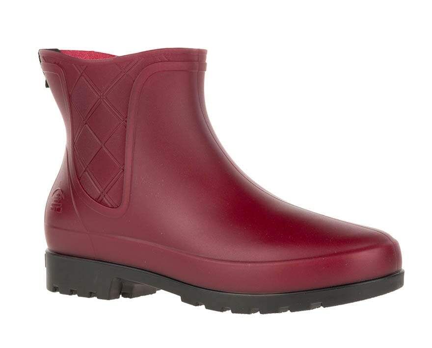 Bottes De Pluie Femme - Chelsea Imperméables - Tige Courte Antidérapante - Confortables
